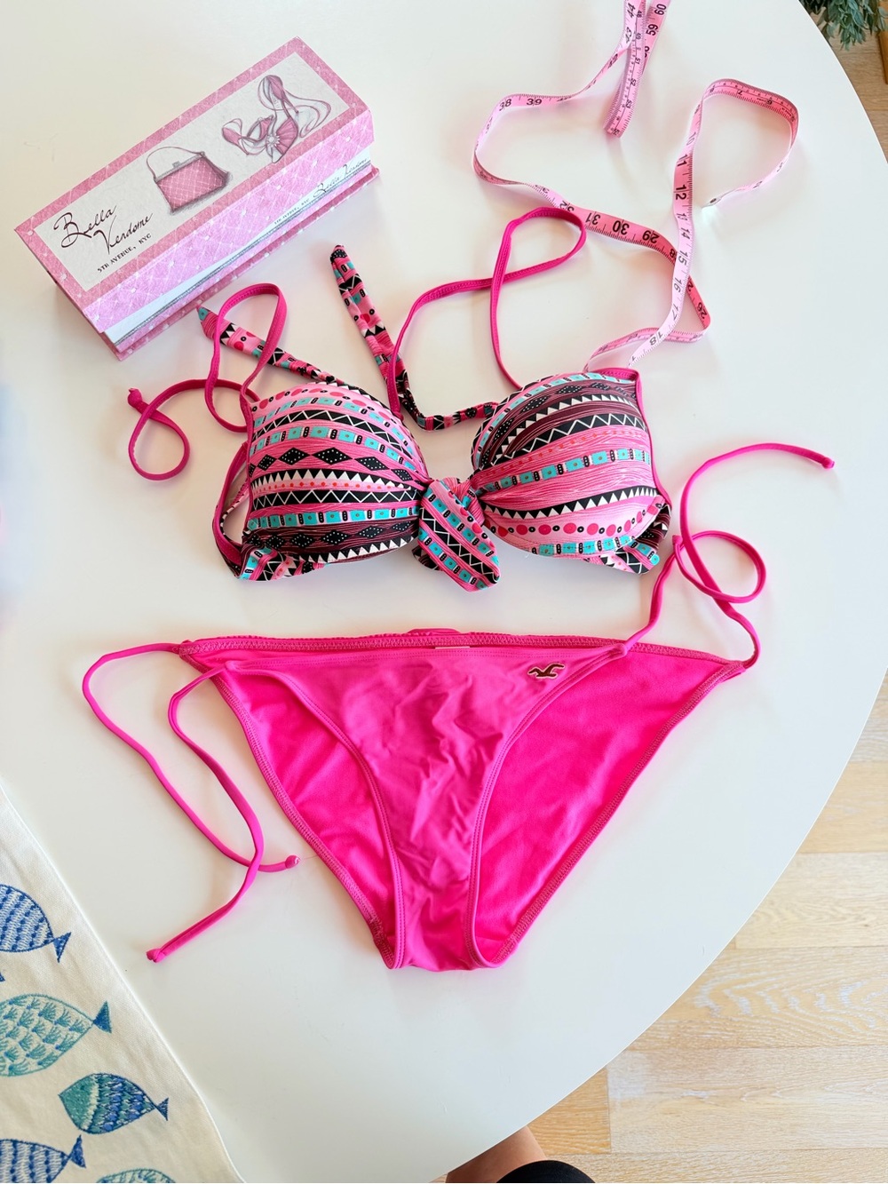 Y2K Barbie Pink Bikini